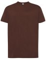 Goedkope T-shirt JHK Regular Comfort Chocolate